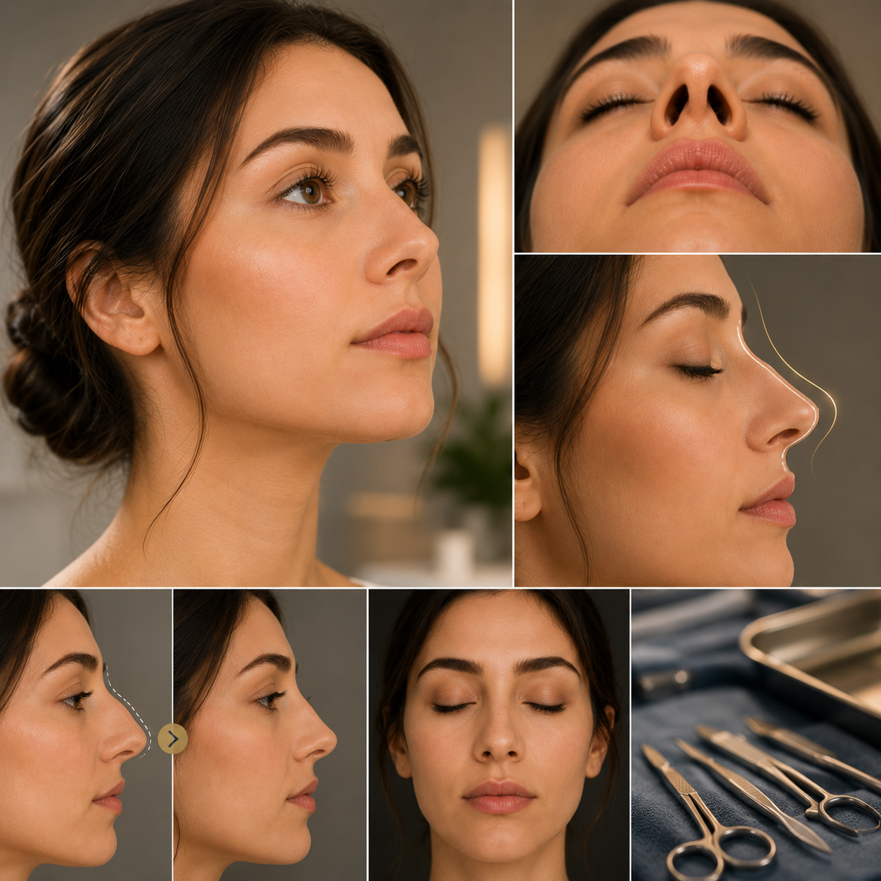 Natürliche Rhinoplastik