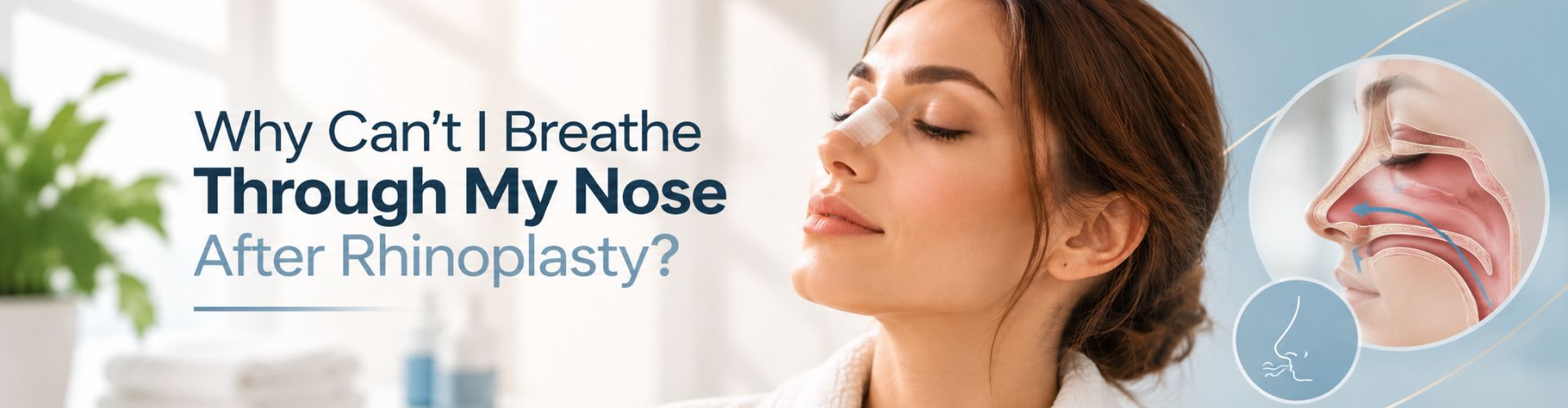 Why Can't I Breathe Through My Nose After Rhinoplasty?