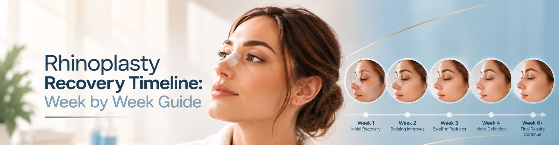 Rhinoplasty Recovery Timeline: Week by Week Guide